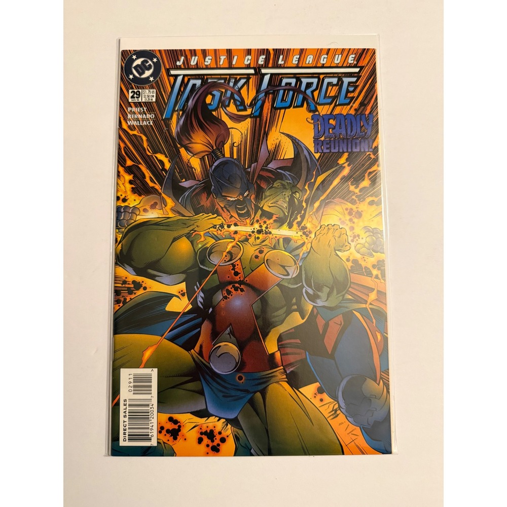 Justice League Task‎ Force 29 DC Comics 1995 Deadly Reunion Christopher Priest